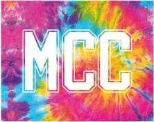 Image of MCC Sweatshirt Blanket -  rainbowswirl